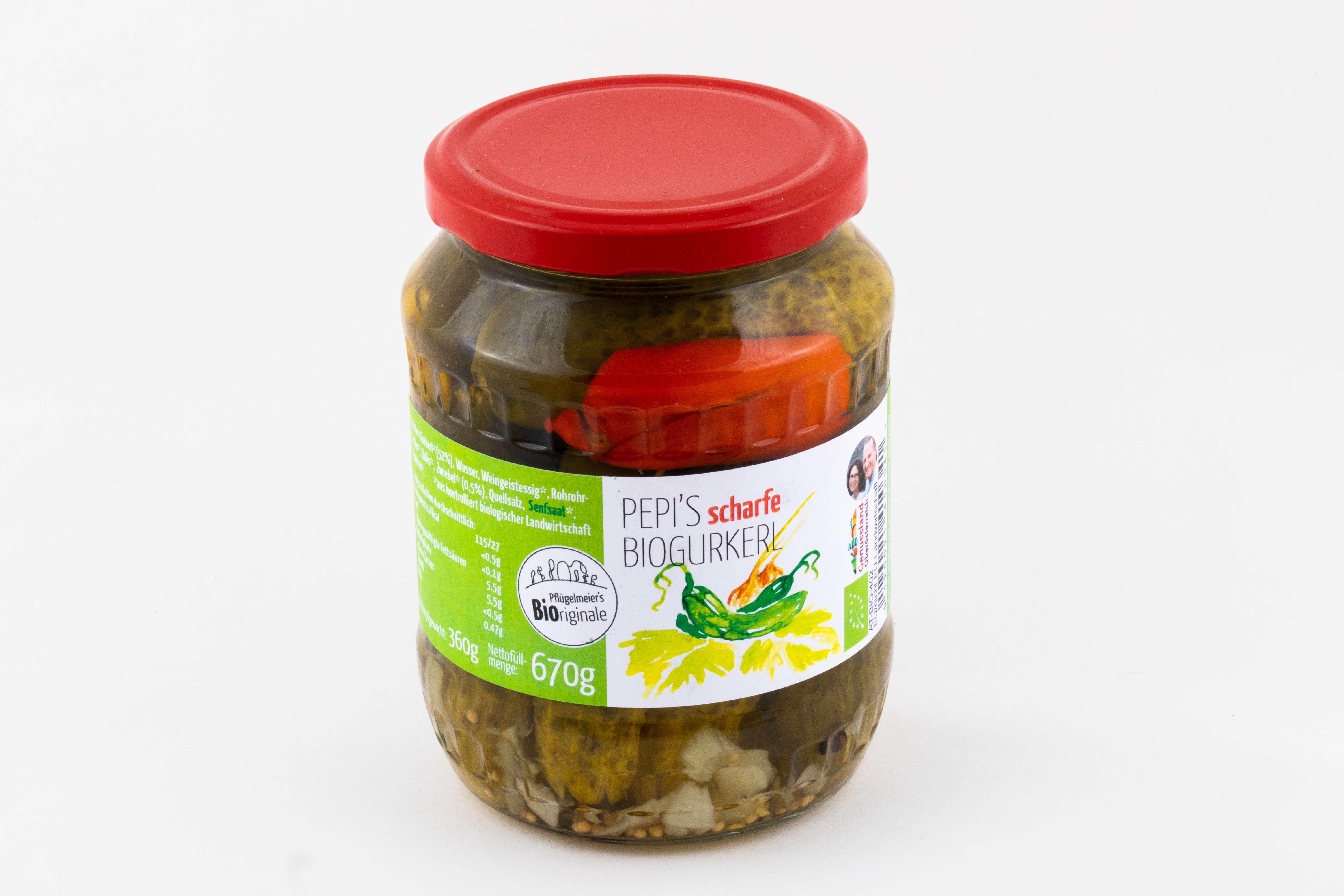 Pepi's-Biogurkerl-Scharf